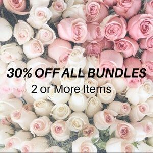 30% Off all bundles, 2 or more items.
